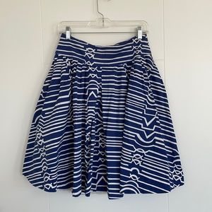 Vintage Anthropologie High Waisted Midi Skirt